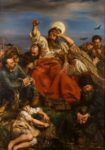 Wernyhora av Jan Matejko