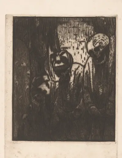 Catacombe, Palermo av Wijnand Otto Jan Nieuwenkamp