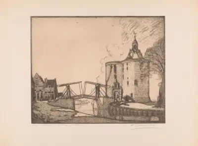 Enkhuizen, de Dromedaris av Wijnand Otto Jan Nieuwenkamp