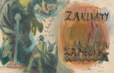 Book Cover Design for the Enchanted Castle Book av Ján Novák