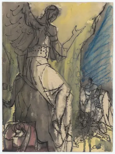 Design for a Full-Page Illustration av Ján Novák
