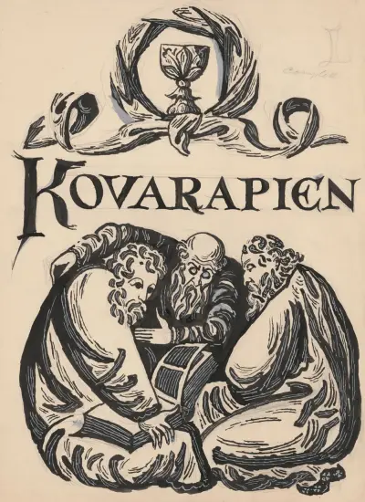 Omslagsförslag (Kovarapien) av Ján Novák