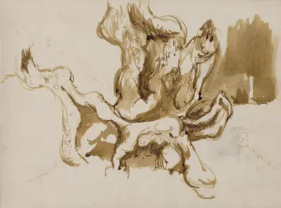 Baumstudien, 1940 – Nr. 4 von Ján Novák