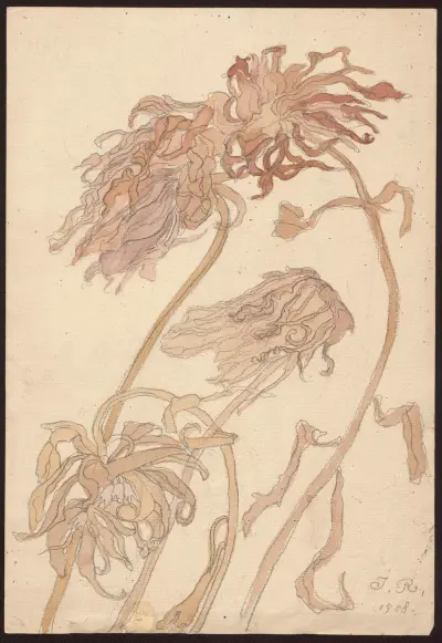 Chrysanthemums av Jan Rembowski