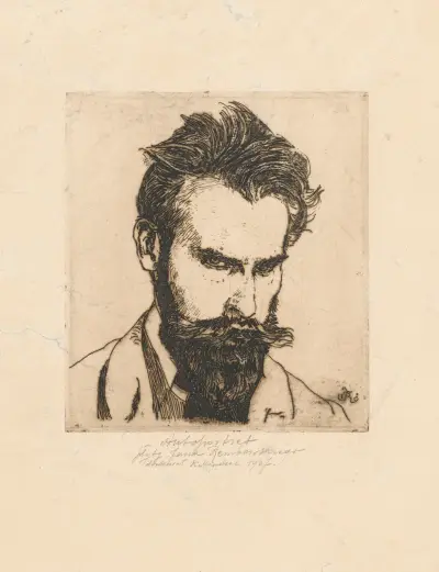 Self-portrait av Jan Rembowski