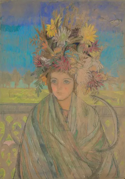 Summer (The allegory of summer) av Jan Rembowski