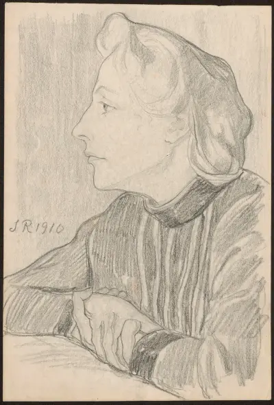 Hustruns porträtt av Jan Rembowski