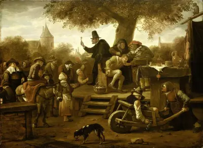 Kvacksalvaren av Jan Steen