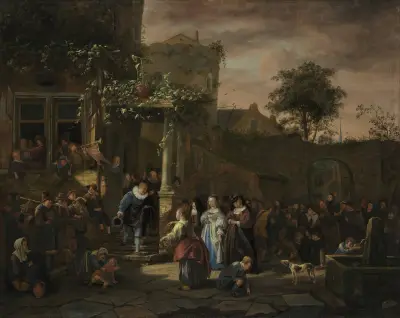 Bondbröllopet av Jan Steen