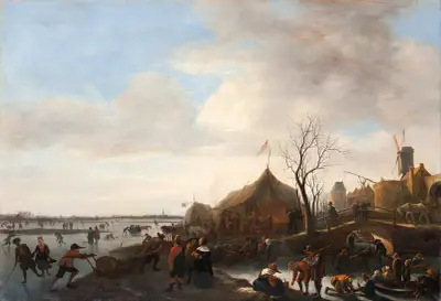 Vinterscen av Jan Steen