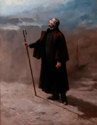 Mickiewicz as a Pilgrim, Jan Styka