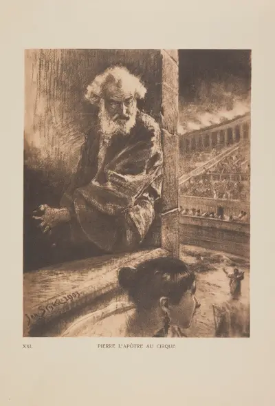 Pierre L’apôtre Au Cirque av Jan Styka