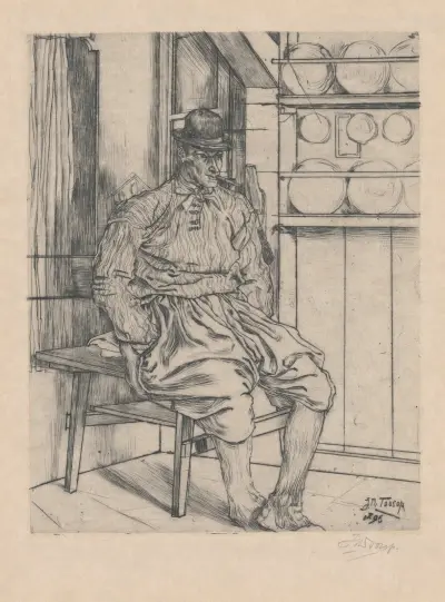 Fiskare från Marken av Jan Toorop