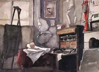 Mitt rum i Delft av Jan Toorop