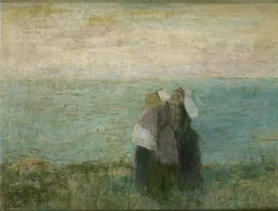 Kvinnor vid havet av Jan Toorop