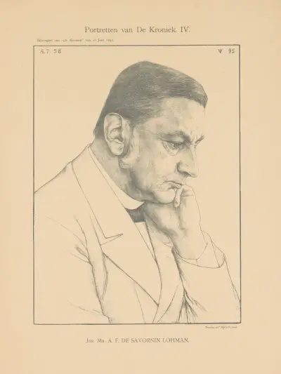 Jhr. Mr. A. F. de Savornin Lohman av Jan Veth