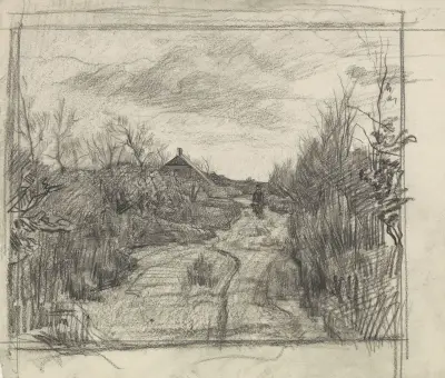 Lantväg vid Laren av Jan Veth