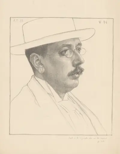 Porträtt av Aegidius Willem Timmerman av Jan Veth