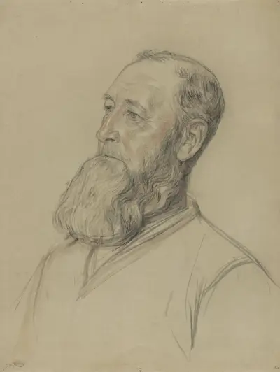 Portret van een eierboer uit Broek von Jan Veth