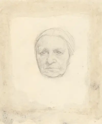 Porträtt av fru Anna Cornelia Veth-Giltay av Jan Veth