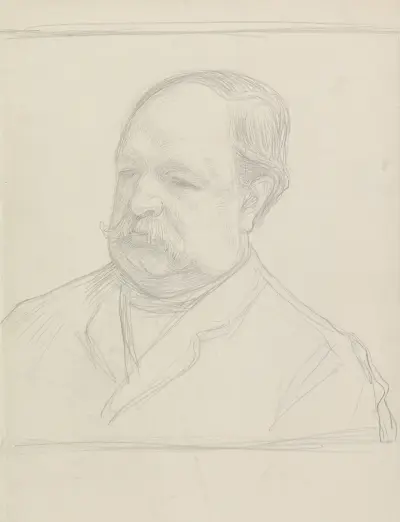 Porträtt av mr. Jan Heemskerk Azn av Jan Veth