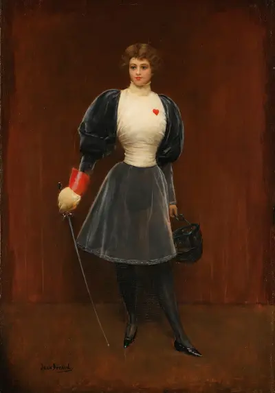 Fäkterskan av Jean Béraud