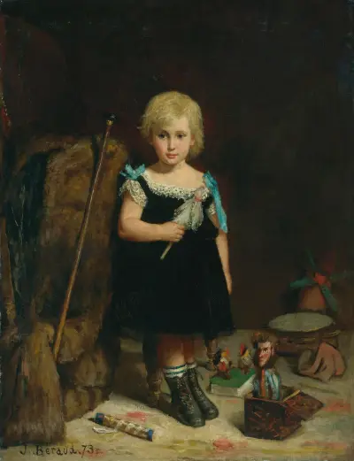Porträtt av Alfred Auguste Frédéric Victor Labatt De Lambert av Jean Béraud
