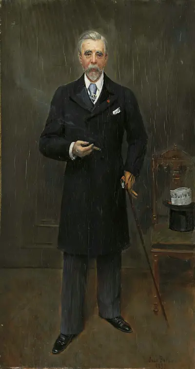 Portrait of Sir Campbell Clarke av Jean Béraud