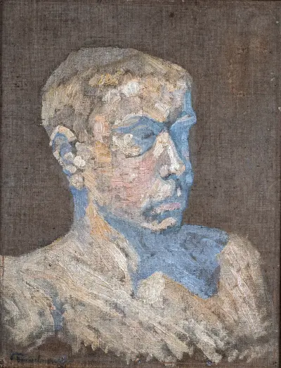 Självporträtt av Jean Brusselmans