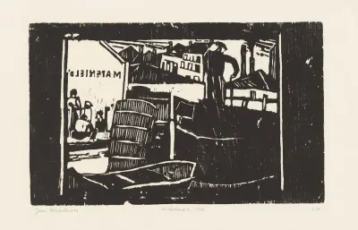 Barge I av Jean Brusselmans
