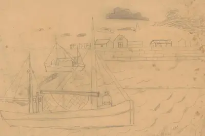 Lodě, 1930, Jean Brusselmans