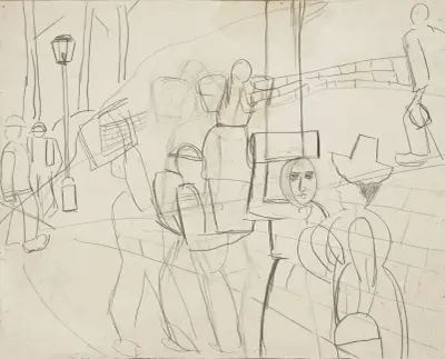 Boeren, 1928 – nr 1 av Jean Brusselmans