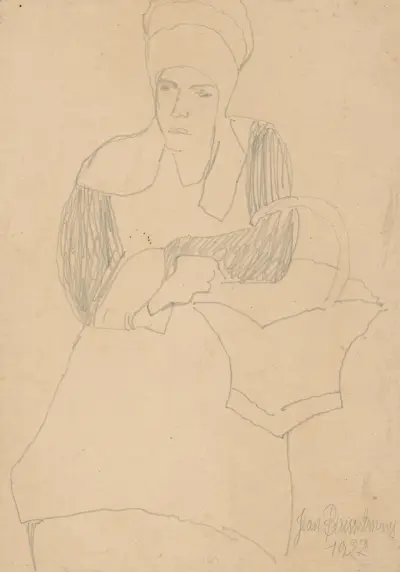 Kvinnlig figur av Jean Brusselmans