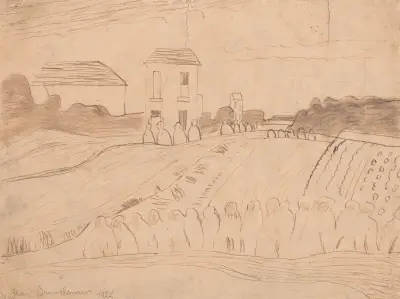 Landskap av Jean Brusselmans