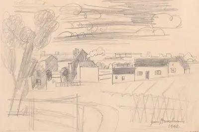 Landskap av Jean Brusselmans