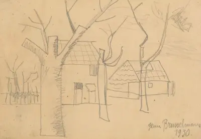Landskap av Jean Brusselmans