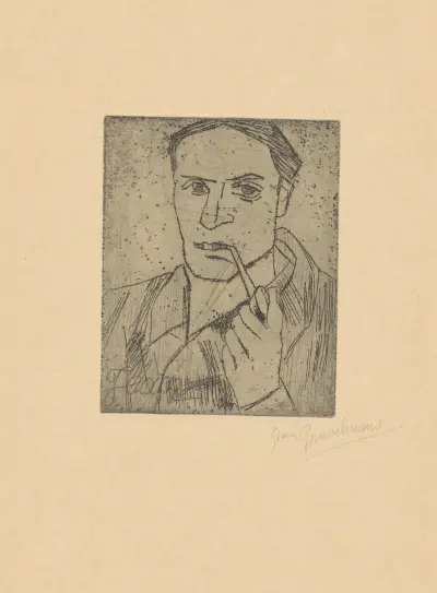 Porträt von Jean Brusselmans