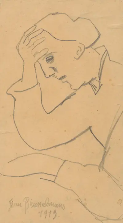 Tänkaren av Jean Brusselmans