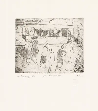 Tramway av Jean Brusselmans