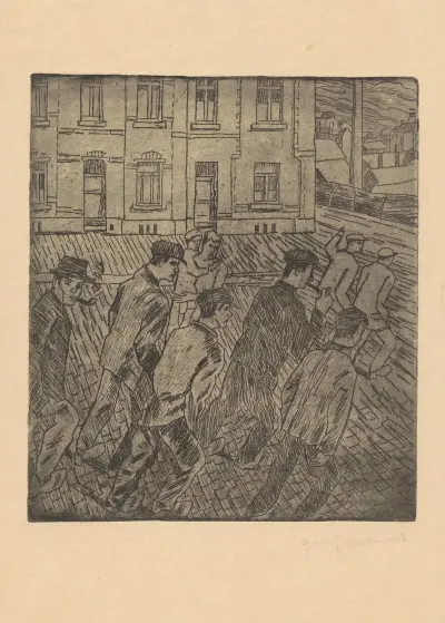 Workers av Jean Brusselmans