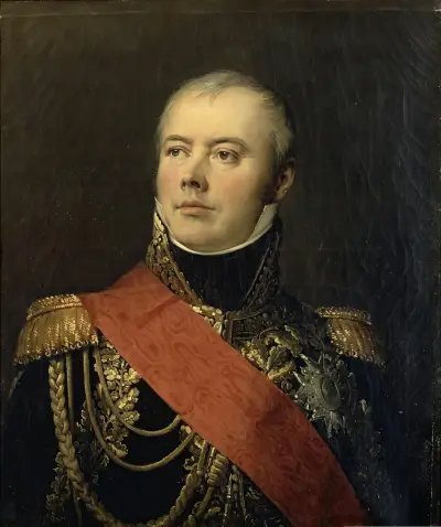Mac Donald, duc de Tarente, maréchal de France (1765-1840) av Antoine-Jean Gros