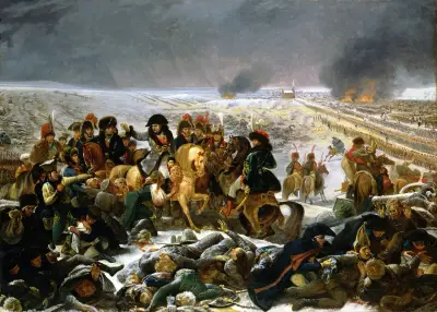 Napoleon on the Battlefield of Eylau av Antoine-Jean Gros