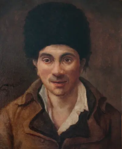 Portrait présumé du Cordonnier Simon av Antoine-Jean Gros