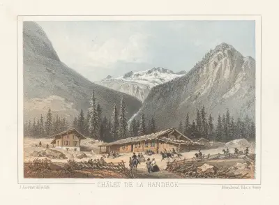 Châlet de la Handeck av Jean Jacottet
