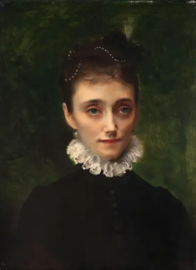 La duchesse de Talleyrand-Périgord av Gustave Jean Jacquet