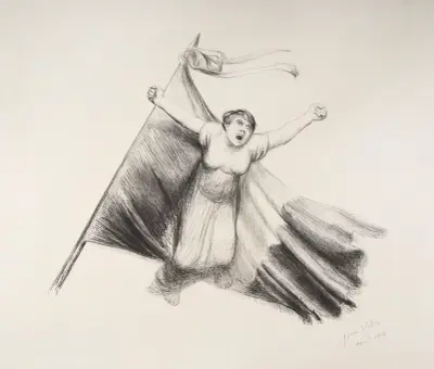Aux armes ! av Jean Veber