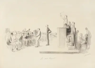 La vente Rouart av Jean Veber