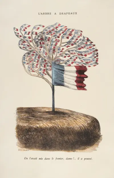 Flaggträdet – man hade lagt det i dyn, min sann!…det växte av Jean Veber