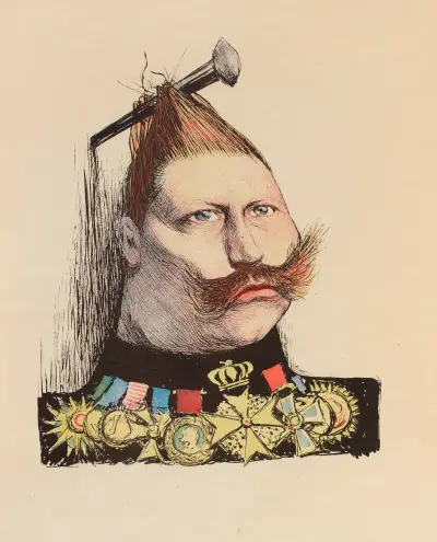 1900-talets utställningsspik av Jean Veber