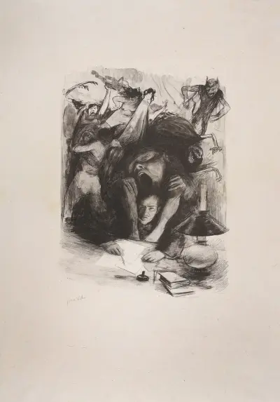 L'Ennui – förord till Baudelaires 'Les Fleurs du mal' av Jean Veber